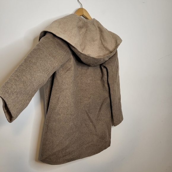 Vince Wool Blend Two Toned Open-Front Coat Size XS - Picture 8 of 14